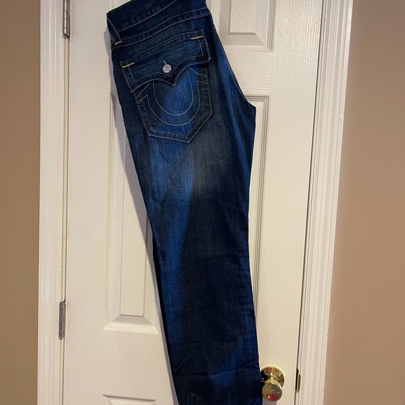 TRUE RELIGION slim flap jeans 34/30 - Picture 7 of 14